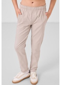 Resim Tommy Life Taş Standart Fit Dokuma Hafif Esnek Chino Erkek Çocuk Pantolon - 11272 Taş 