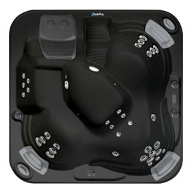 Resim SPA Jakuzi | 200x200cm | 4 Kişilik | Sanacryl - 200x200 / Siyah / 4 Kişilik 
