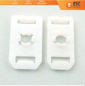 Resim Mercedes için 2 Adet Cam Kriko Onarım Kanat Klipsi N11.9693 