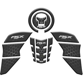 Resim GOGOPREMİUM HONDA MSX 2014 - 2022 UYUMLU Tank Pad Set 007 