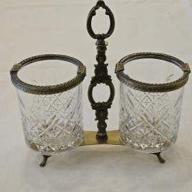 Resim Ikili Kaşıklık Antik 