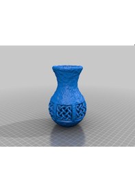 Resim Opencart Celtic Düğüm Çiçek Vazo Sadece Plastik Aparattır 