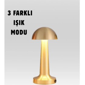 Resim Taşınabilir Dokunmatik LED Lamba – Sıcak & Soğuk Işık Ayarı 