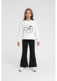 Resim Xo Kids Kız Çocuk Pantolon 10-14 Yaş 36069 Siyah 