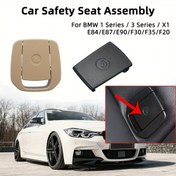 Resim BMW 1, 2, 3 Serisi X1 F20 F21 F22 F30 F31 F35 E84 E90 için Arka Koltuk Emniyet Kemeri Güvenlik Kapak ve Desteği - 52207319686 
