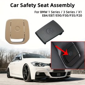 Resim BMW 1, 2, 3 Serisi X1 F20 F21 F22 F30 F31 F35 E84 E90 için Arka Koltuk Emniyet Kemeri Güvenlik Kapak ve Desteği - 52207319686 