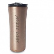 Resim Hediye Kesesi Kişiye Özel Paslanmaz Çelik French Press Termos 500 Ml 