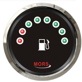 Resim Dijital Yakıt Göstergesi 12-24v Siyah 