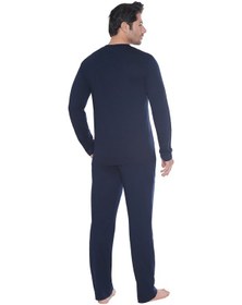 Resim Erkek Lacivert Pijama Takım Lacivert 