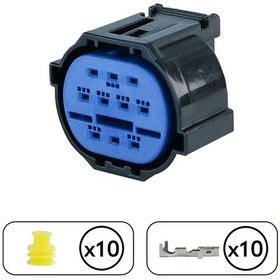 Resim Far Soketi 10 Pin Kablosuz 