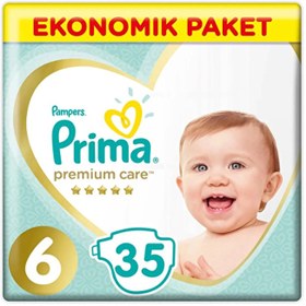 Resim Prima Bebek Bezi Premium Care 6 Beden 35 Adet - Gratis 