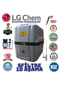 Resim Lg Chem Cool Grisyh 8lt 5fl Pompalı Montaj Dahil Su Arıtma Cihazı 