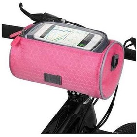 Resim Novahub Su Geçirmez Bisiklet Gidon Çantası, Dokunmatik Telefon Tutucu, Omuz Çantası, Mtb Saklama Çantası, Oxford Kumaş, Çok Renkli Çok Renkli 