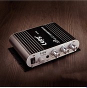 Resim Hightower Siyah 600w Araç Ses Sistemi Amplifikatörü, 2.1 Kanal Hifi Mini Bass Amplifikatörü, 3.5mm Girişli 