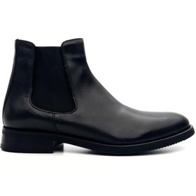 Resim MARCOMEN 18167 Hakiki Deri Lastikli Chelsea Bot 