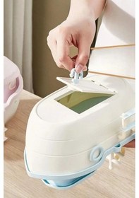 Resim Piev Dekoratif Sevimli Anahtarlı Gemi Para Kumbarası 