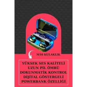 Resim GIGA Ikili Set Akıllı Saat ve Bluetooth Kulaklık Kablosuz Uzun Pil Ömrü Spor Modları 
