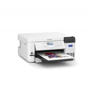 Resim Epson Surecolor Sc-f100 Renkli Mürekkep Tanklı Süblimasyon Yazıcı, Wi-fi, Lan, Beyaz 
