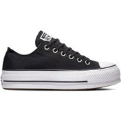 Resim Converse Chuck Taylor All Star Lift Kadın Günlük Spor Ayakkabı 56 Siyah 