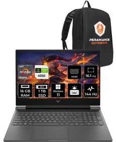 Resim Victus 16 Ryzen 7 7840HS 16 GB 1 TB SSD RTX4050/6 GB 144 Hz 16.1" FHD 