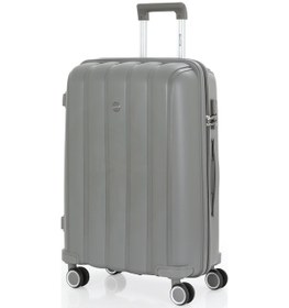 Resim Mçs Polipropilen 2li Valiz Seti Orta & Kabin V305 S21yy1000076-set 00006 Gri 