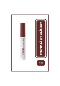 Resim Golden Rose Flash Liner Colored Eyeliner - 110 Burgundy - Renkli Eyeliner 110 
