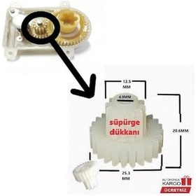Resim Tefal Uyumlu MasterBlend Activflow Pro Hazne Kapağı Aktarma Dişlisi 