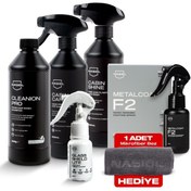 Resim Nasiol -SET 8-Araç Nano Koruma ve Temizlik 6'lı Seti Standart-Avantajlı Paket-Araç İç,Dış Detailing 