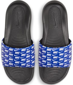 Resim Nike Victori One Swoosh Printed Erkek Terlik - Mavi 