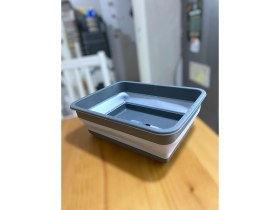 Resim Holly Home Magic Katlanır Badya Leğen Kova Akordiyon Katlanabilir Dikdörtgen 4 L 