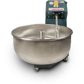 Resim nestello 50 kg Un 75 kg Hamur Karma ve Yoğurma Makinesi 1.1 Kw Şanzımanlı Çelik Dişli 