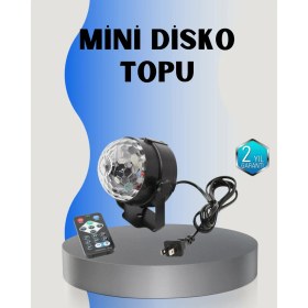 Resim LED Disko Topu Sahne Parti Aydınlatma 