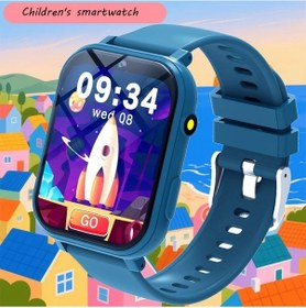 Resim Cloud011 Gençler Oyun Saat, 12 Puzzle Oyunu, Hd Dokunmatik Ekran, Alarm, Hesap Makinesi, Led Işık, Spor Takip, Erkek Ve Kız Çocukları İçin Hediye Mavi Diğer 