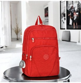 Resim Çok Gözlü Su Geçirmez Suluklu Ortopedik Sırt Çantası Model 40 