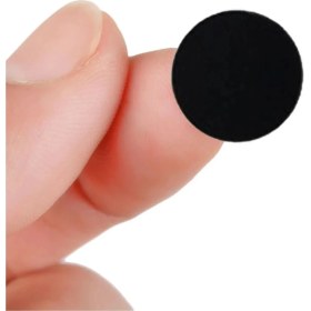 Resim Yapışkanlı Yapıştırma Vida Tapası Tıpası Siyah Vida Kapatıcı Kapağı (50 Adet) 