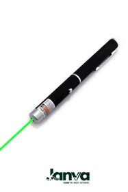 Resim Janva 5 Başlıklı Yeşil Lazer Pointer Pilli 50 Km Etkili (5 Başlıklı) 