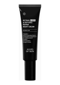 Resim Allies Of Skin Allıes Of Skın %0,05 Retinal Ve Peptit Onarıcı Gece Kremi 30ml Gece Kremleri Çok Renkli 
