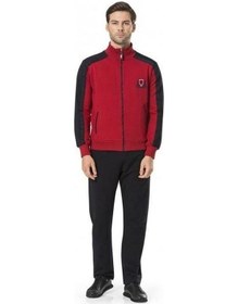 Resim Pierre Cardin 7045 Uzun Kollu Erkek Eşofman Takımı - Bordo - L Bordo 