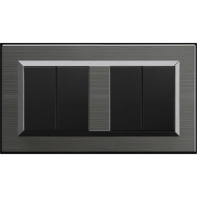 Resim Ovivo Quantum Manyetik Gri 2'li Set Komütatör + Komütatör 