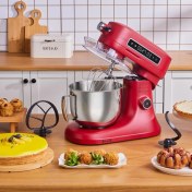 Resim Karaca Pro Artisan Dijital Ekran Döküm Mutfak Şefi 1600W Red 5 Lt. 