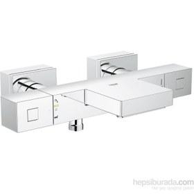 Resim Grohtherm Cube Termostatik Banyo Bataryası - 34497000 