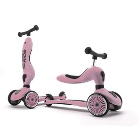 Resim Scoot and Ride Highwaykick 1 Oturaklı Çocuk Scooter Pembe 160629-96270 