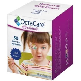 Resim Octacare Çocuk Göz Pedi 50 Adet Kız 