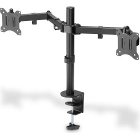Resim Digitus Sıkıştırmalı Ikili Monitör Tutucu 17-32", 2 x 8 kg (Maks.), Siyah 