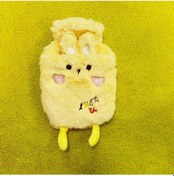 Resim Willowhaven Yellow Tavşan Desenli 500ml Patlamaz Sıcak Su Torbası Kışın Isıtma Sarı Tavşan 