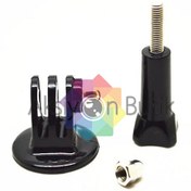 Resim Aksiyon Kameralar için Sabitleme Vidası + Monopod Adaptörü 