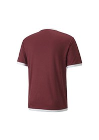 Resim Puma Teamliga Jersey Erkek Futbol Forması 70491709 Bordo Bordo 
