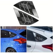 Resim Wangxi Ford Focus St Rs Mk3 2012-2018 Karbon Fiber Yan Cam Pervazları Havalandırma Panjurları 
