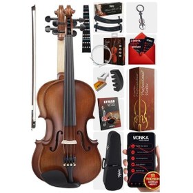 Resim Rv-404 Profesyonel Keman Seti 4/4 Tam Boy Yetişkin 