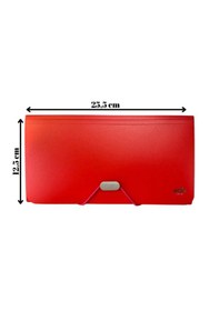 Resim 13 Bölmeli Lastikli Portföy Dosya 12,5cmx25,5cm 